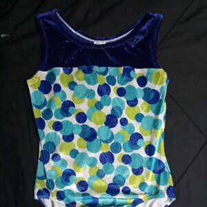Vintage Motion Sports Dots Leotard